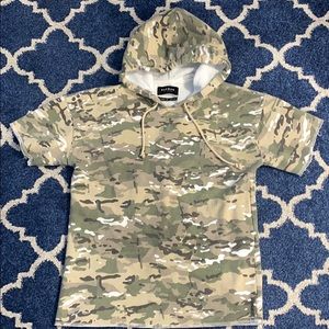 Short sleeve sweat shirt